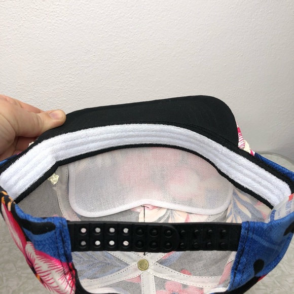 Vintage Poulan Pro Power Equipment Floral SnapBack Hat - Picture 8 of 12